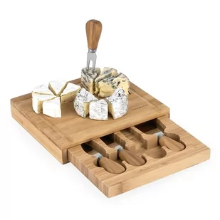 Deska Do Serów Z 4 Akcesoriami Konighoffer 5 El. - Deski do krojenia - miniaturka - grafika 1