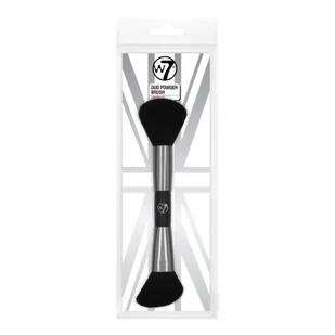 W7 Duo Powder Brush Podwójny Pędzel Do Pudru 5060294394778 - Pędzle do makijażu - miniaturka - grafika 2