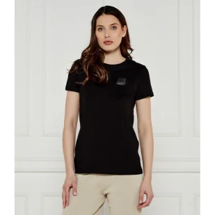 Armani Exchange T-shirt Regular Fit - Koszulki i topy damskie - miniaturka - grafika 1