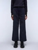 Spodnie damskie - Napapijri Spodnie sztruksowe w kolorze granatowym - miniaturka - grafika 1