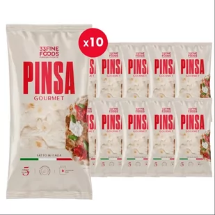 Pinsa Gourmet 230g - ZESTAW 10 SZTUK - Szybkie dania obiadowe - miniaturka - grafika 1