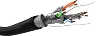 Kable miedziane - Zewnętrzny kabel sieciowy Goobay CAT 6A, S/FTP (PiMF), czarny, 100 m - żyła miedziana (CU), AWG 23/1 (pełna), powłoka polietylenowa (PE) - miniaturka - grafika 1
