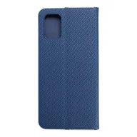 Etui i futerały do telefonów - Forcell Kabura LUNA Book Carbon do SAMSUNG Galaxy A71 niebieski - miniaturka - grafika 1