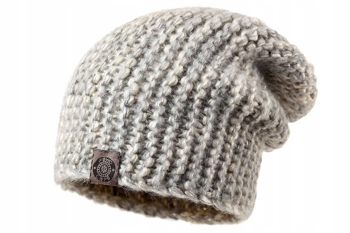 Czapka zimowa damska CHLOE multikolor jasny szary