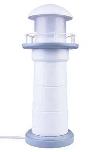 Biało-szara lampka nocna dziecięca LED latarnia - 5X S186 Mirus - Lampy stojące - miniaturka - grafika 1