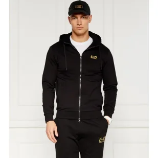 EA7 Bluza | Regular Fit - Bluzy męskie - miniaturka - grafika 1