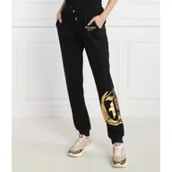 Dresy damskie - Just Cavalli Spodnie dresowe | Regular Fit - miniaturka - grafika 1