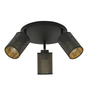 Emibig Bronx Premium lampa sufitowa (spot) 3-punktowa czarna 1152/3PREM - Lampy sufitowe - miniaturka - grafika 2