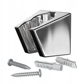 Baterie umywalkowe - Uchwyt Na Słuchawkę Prysznicową Chrom Natryskowy - miniaturka - grafika 1