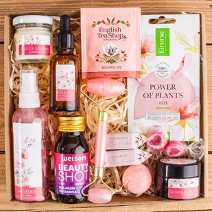 ZESTAW PREZENTOWY BOX dla niej kobiety urodziny 18-99 pielęgnacja twarzy relaks spa - Zestawy upominkowe ZESTAW PREZENTOWY BOX dla niej kobiety urodziny 18-99 pielęgnacja twarzy relaks spa - Zestawy upominkowe - miniaturka - grafika 1