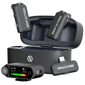 Mikrofony komputerowe - System bezprzewodowy HOLLYLAND Lark Max 2 Combo - miniaturka - grafika 1