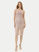 Sukienki - Fracomina Sukienka koktajlowa FQ25SD2008W708N6 Różowy Slim Fit - miniaturka - grafika 1