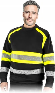 Bluza ochronna ostrzegawcza, męska LH RAUTEX-S B r. M - Odzież robocza - miniaturka - grafika 1