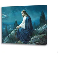 Ikony i obrazy sakralne - Obraz religijny na płótnie Jezus Chrystus - miniaturka - grafika 1