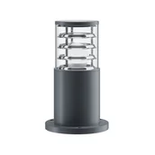 Lampy ogrodowe - Lampa ogrodowa stojąca Bronx szara 1xE27x60W IP54 wym: 25 x 10,8 x 10,8 cm szkło Maytoni - miniaturka - grafika 1