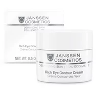 Kosmetyki pod oczy - Janssen Cosmetics Cosmetics Rich Eye Contour Cream Odżywczy krem na okolicę oczu 15 ml - miniaturka - grafika 1