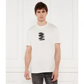 Koszulki męskie - Armani Exchange T-shirt | Regular Fit - miniaturka - grafika 1