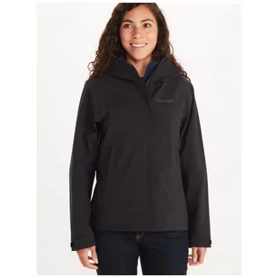 Kurtka damska Marmot Wm's PreCip Eco Jacket M12389 Rozmiar: M / Kolor: czarny - Kurtki i kamizelki sportowe damskie - miniaturka - grafika 1