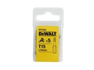 Bity - DeWalt Końcówki wkrętarskie do wkrętów torx 25 mm DT7254 - miniaturka - grafika 1