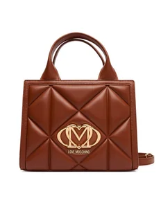 LOVE MOSCHINO Torebka JC4081PP1NLC0312 Brązowy - Torebki damskie - miniaturka - grafika 1