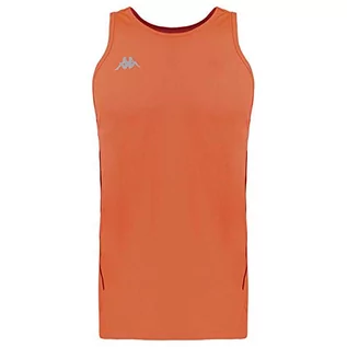 Koszulki i topy damskie - Kappa Fanto Top Running, męski, neonowy pomarańczowy, XL 304TP80_926_XL - grafika 1