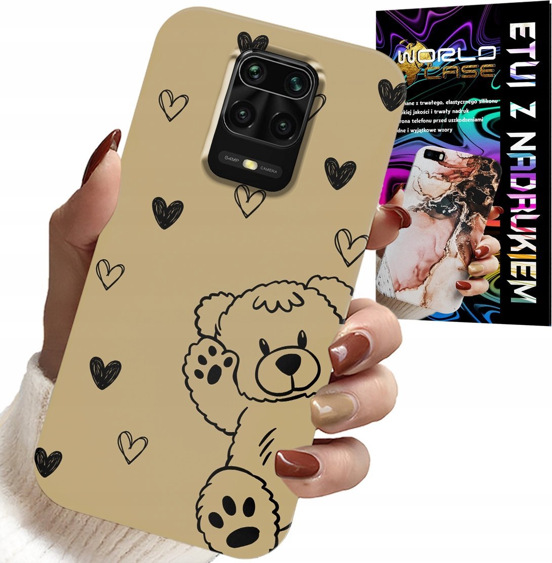 ETUI DO XIAOMI NOTE 9 PRO / 9S - MIŚ PRO MAXZAK WZORY DLA NAJMŁODSZYCH CASE