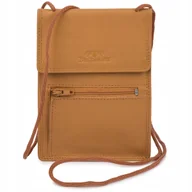 Nerki - ETUI saszetka PASZPORTÓWKA na szyję dokumenty skórzana podróżna Beltimore - miniaturka - grafika 1