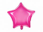 Balony i akcesoria - PartyDeco Balon foliowy Gwiazdka, 48cm, różowy FB3N-081 - miniaturka - grafika 1