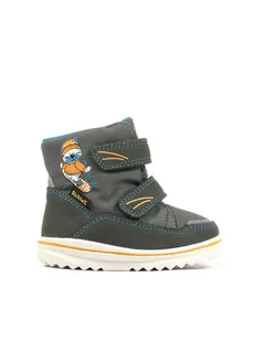 Richter Shoes Kozaki zimowe "Freestyle" w kolorze szarym - Buciki dla niemowląt - miniaturka - grafika 1