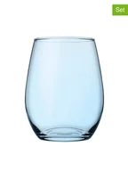 Szklanki - Pasabahce Szklanka (6 szt.) w kolorze jasnoniebieskim - 350 ml - miniaturka - grafika 1