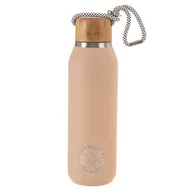 Butelki termiczne - Orion Butelka termiczna KWIAT 600 ml, różowy - miniaturka - grafika 1