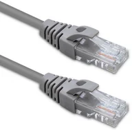 Pozostałe akcesoria sieciowe - Qoltec Kabel Patchcord UTP CAT5e 2 x RJ-45 1m High speed Gold - miniaturka - grafika 1