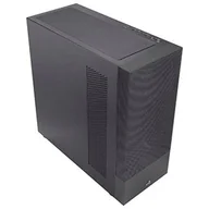 Obudowy komputerowe - Obudowa komputera Aerocool CIPHERBKV1 ATX, pionowe mocowanie karty graficznej, przednia siatka + boczna kratka, czarna - miniaturka - grafika 1