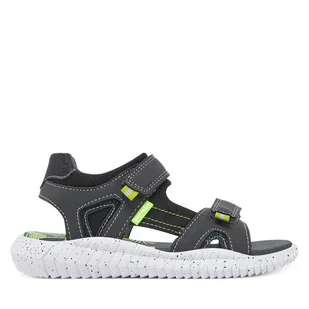 Sandały Garvalin 252878 S Szary - Buty dla chłopców - miniaturka - grafika 1