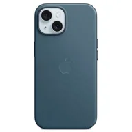 Etui i futerały do telefonów - Apple Etui z tkaniny FineWoven z MagSafe do iPhone 15 Głębia oceanu MT3G3ZM/A - miniaturka - grafika 1