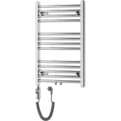 Grzejniki łazienkowe - Mexen Ares grzejnik elektryczny 700 x 500 mm, 300 W, chrom - W102-0700-500-2300-01 - miniaturka - grafika 1