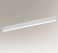 Oprawy, klosze i abażury - Shilo oprawa sufitowa LED Numata 16W 2800lm 3000K liniowa 100cm biała 1963 - miniaturka - grafika 1