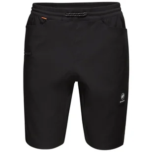 Męskie szorty Mammut Massone Shorts Men Rozmiar: M / Kolor: czarny - Spodenki męskie - miniaturka - grafika 1