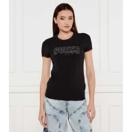 Koszulki i topy damskie - GUESS T-shirt Slim Fit - miniaturka - grafika 1