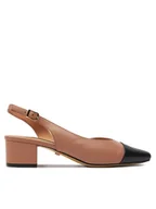 Sandały damskie - Gino Rossi Sandały 4893-01 Beżowy - miniaturka - grafika 1