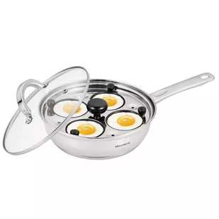 PATELNIA 20cm Z WKŁADEM DO JAJEK KLAUSBERG KB-7606 - Patelnie - miniaturka - grafika 1