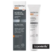 Kosmetyki do pielęgnacji twarzy męskie - Sesderma Sesderma MEN N9 Active Eye Contour Gel Żel pod oczy 15 ml - miniaturka - grafika 1