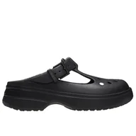 Klapki i japonki damskie - Klapki Crocs Classic Mary Jane 210581-001 - czarne - miniaturka - grafika 1