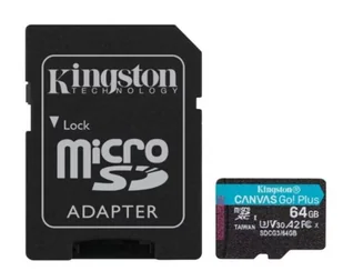Kingston Canvas Go! Plus 64GB (SDCG3/64GB) - Karty pamięci - miniaturka - grafika 2