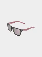 Okulary przeciwsłoneczne - Okulary 4F 4FSS23ASUNU023 (kolor Czarny. Różowy) - miniaturka - grafika 1