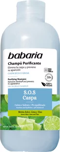 Babaria Szampon oczyszczający SOS przeciw łupieżowi 500 ml (8410412220323) - Szampony do włosów - miniaturka - grafika 1