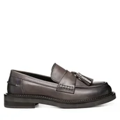 Mokasyny damskie - Loafersy Geox D Serilda D46WYH 00043 C6029 Brązowy - miniaturka - grafika 1