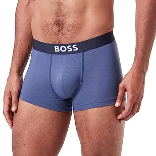 BOSS Men's ID Trunk, Open Blue, XL, Open Blue - Kąpielówki męskie - miniaturka - grafika 1