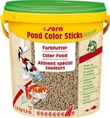 Pokarm dla ryb - Sera Pond Color Sticks 10 l, granulat - pokarm wybarwiający dla ryb stawowych - miniaturka - grafika 1