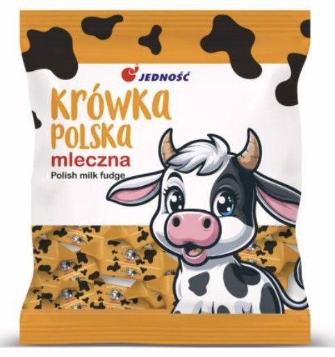 JEDNOŚĆ CUKIERKI KRÓWKA POLSKA MLECZNA 110G